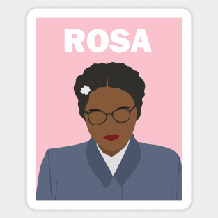 Rosa Parks - Minimalist Sticker